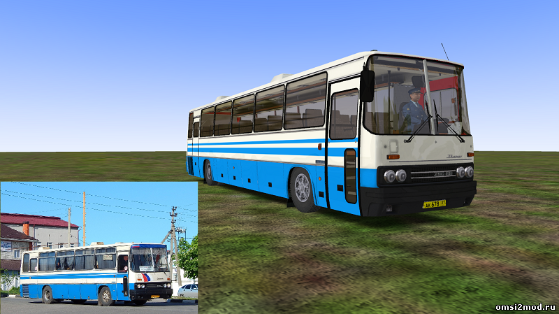 Перекраска "АК 678 31" для автобуса Икарус 250.59