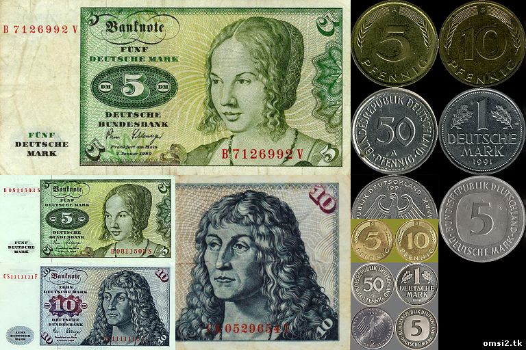 Новые текстуры оригинальных немецких марок + новые деньги