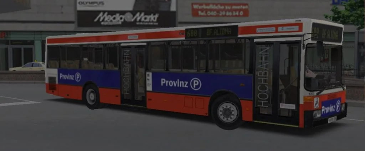Улучшенные колеса для автобуса O405N/O405N2 (дополнение Hamburg Tag & Nacht)
